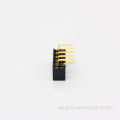 Conector femenino de pin de doble fila